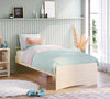 Montes Natural Başlıksız Karyola (120x200 cm)