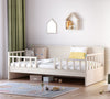 Daybed Çatısız Karyola (Montes Natural) (100x200 cm)