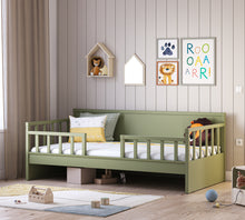 Daybed Çatısız Karyola (Yeşil) (100x200 cm)